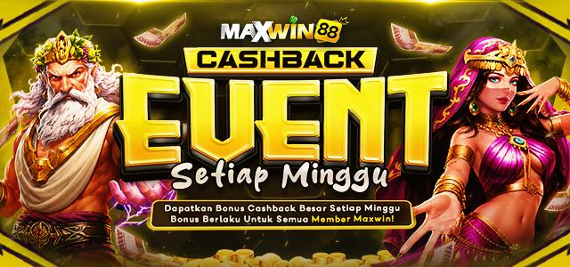 BONUS CASHBACK MINGGUAN SLOT